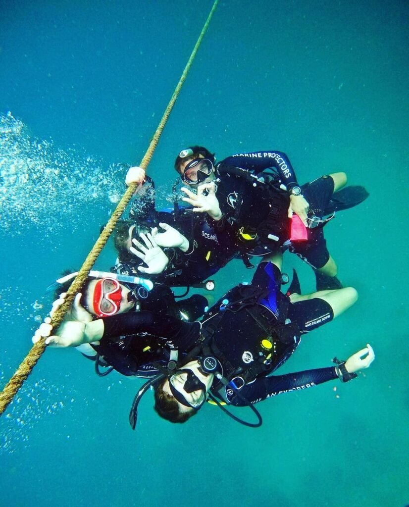 Open water PADI Diving in Koh Tao